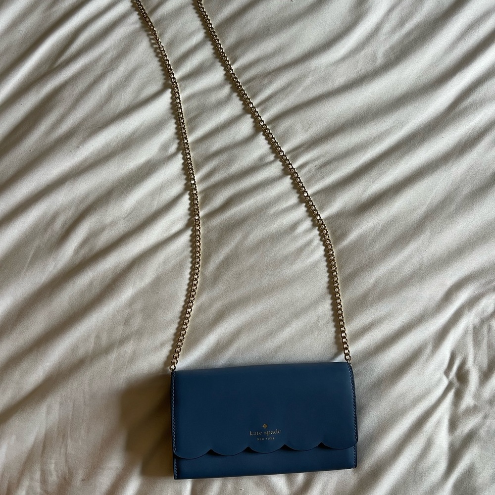 Kate Spade Blue Crossbody Bag